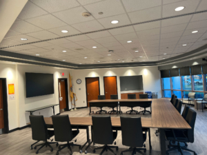 Executive Conference Room with windows